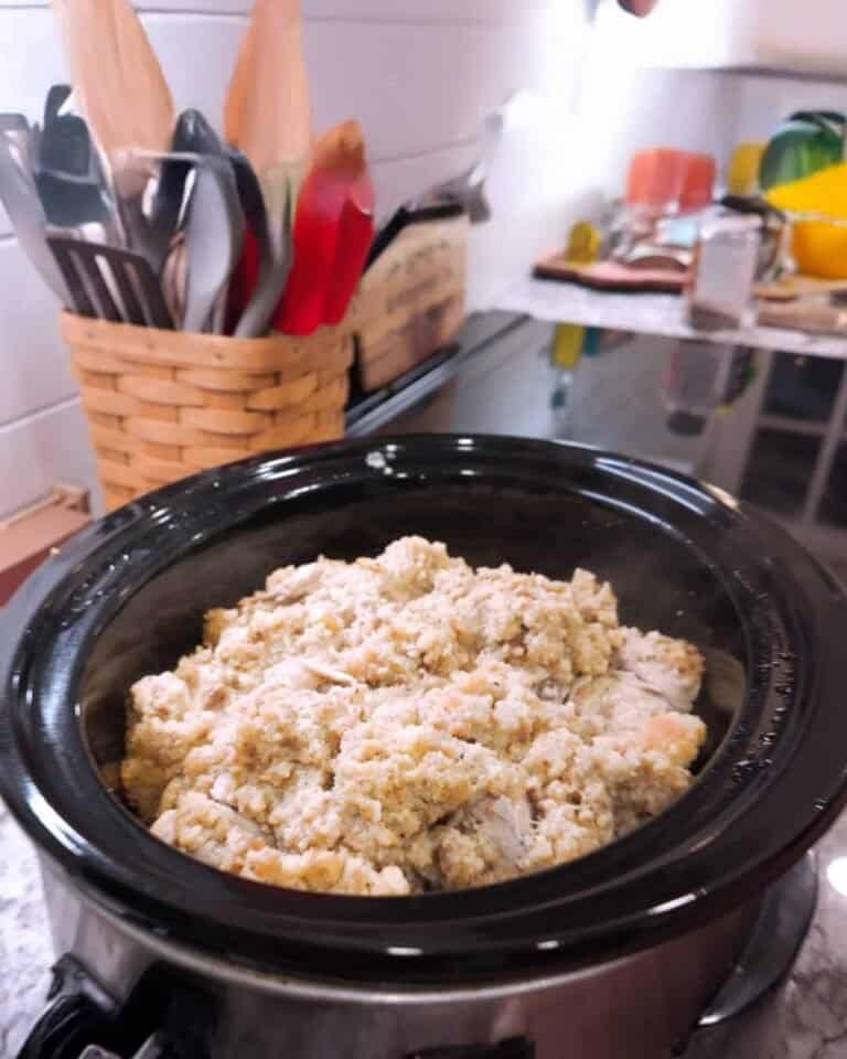 Crock Pot Chicken & Dressing