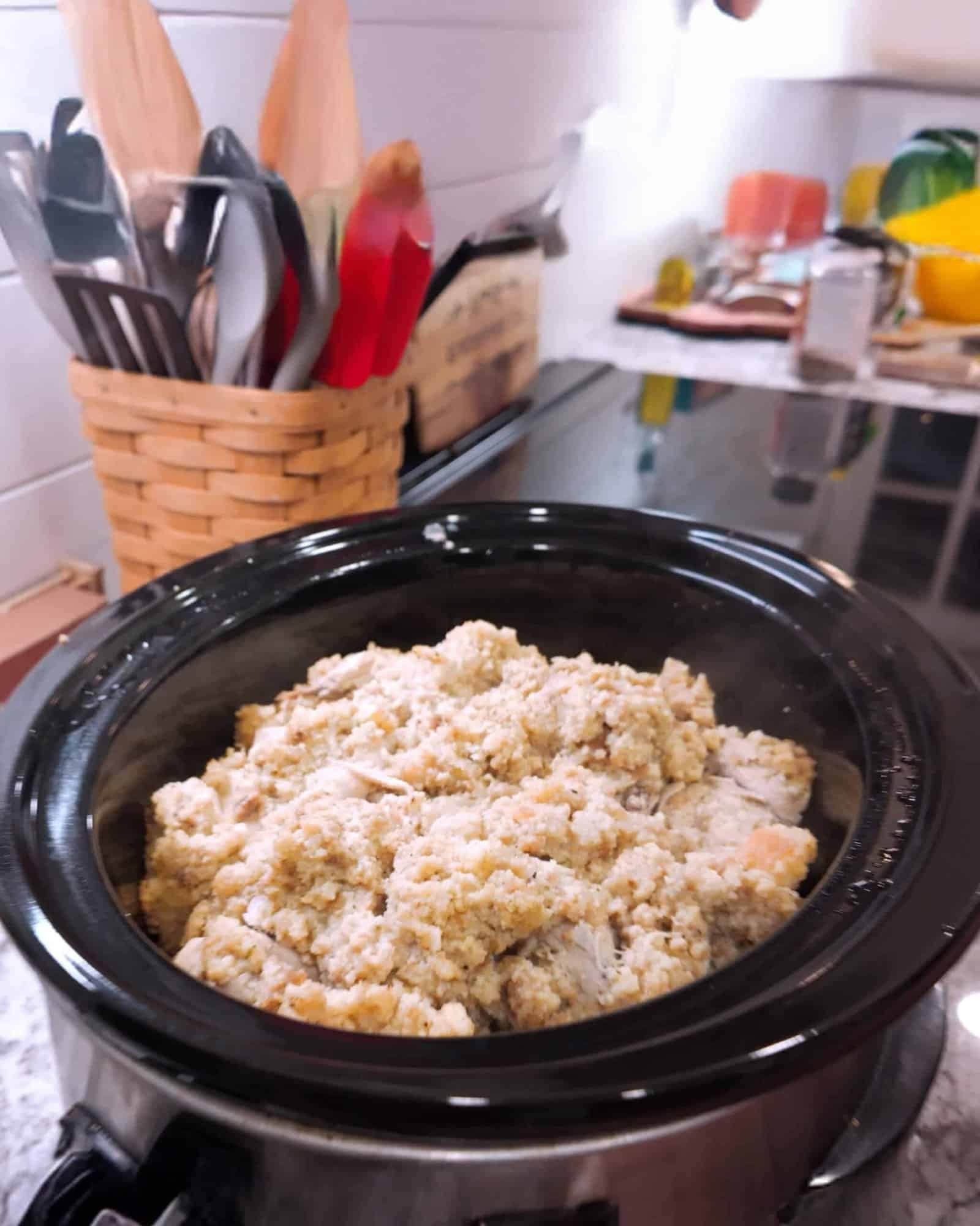 Crock Pot Chicken & Dressing