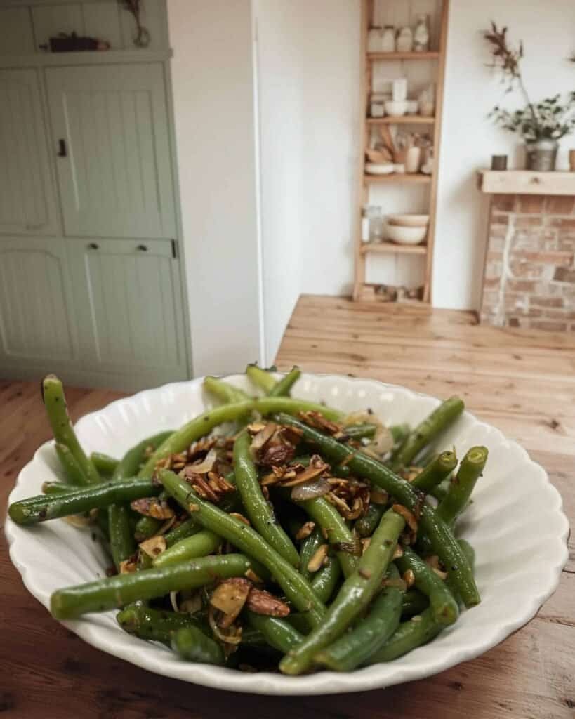 Green Beans Almondine