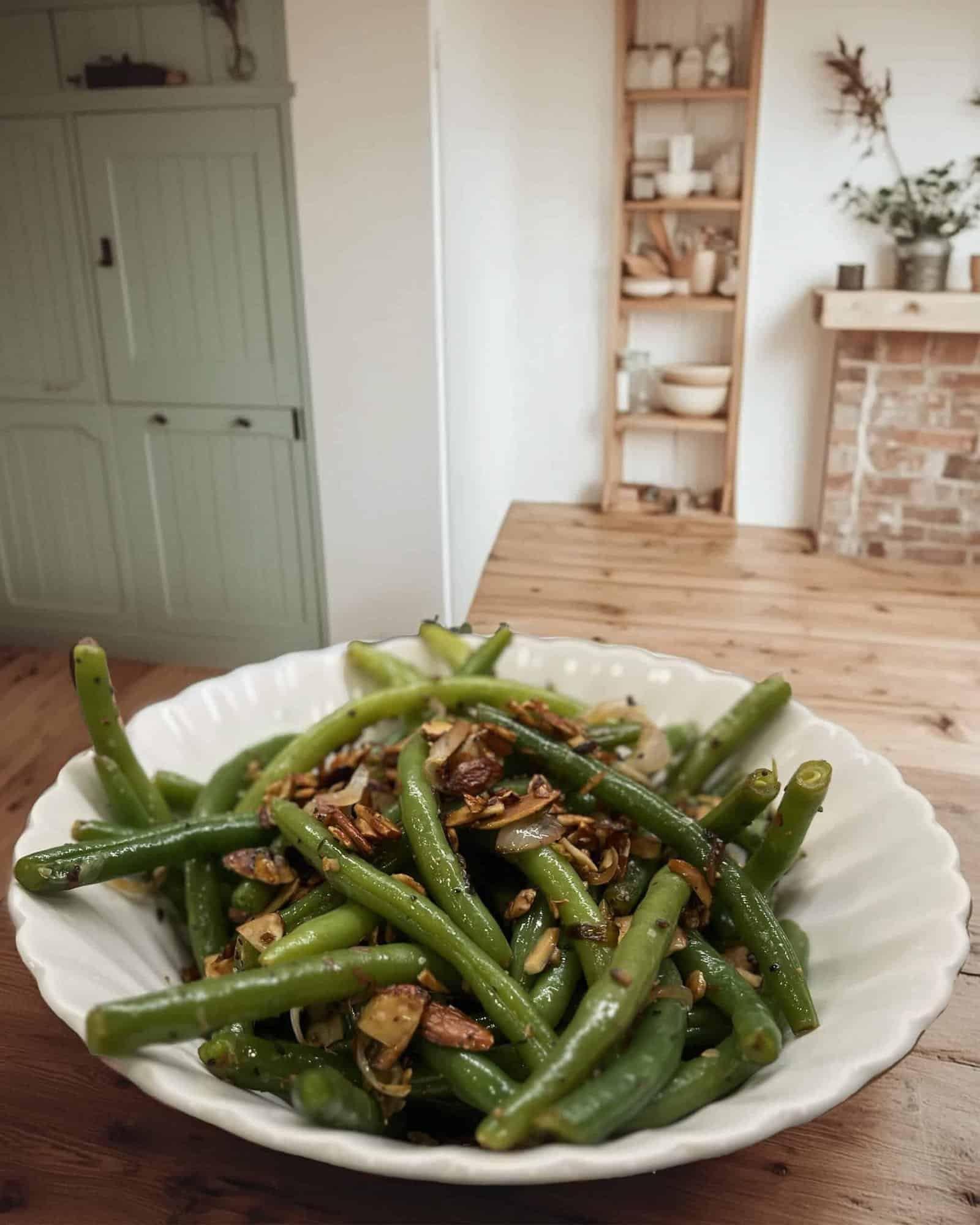 Green Beans Almondine
