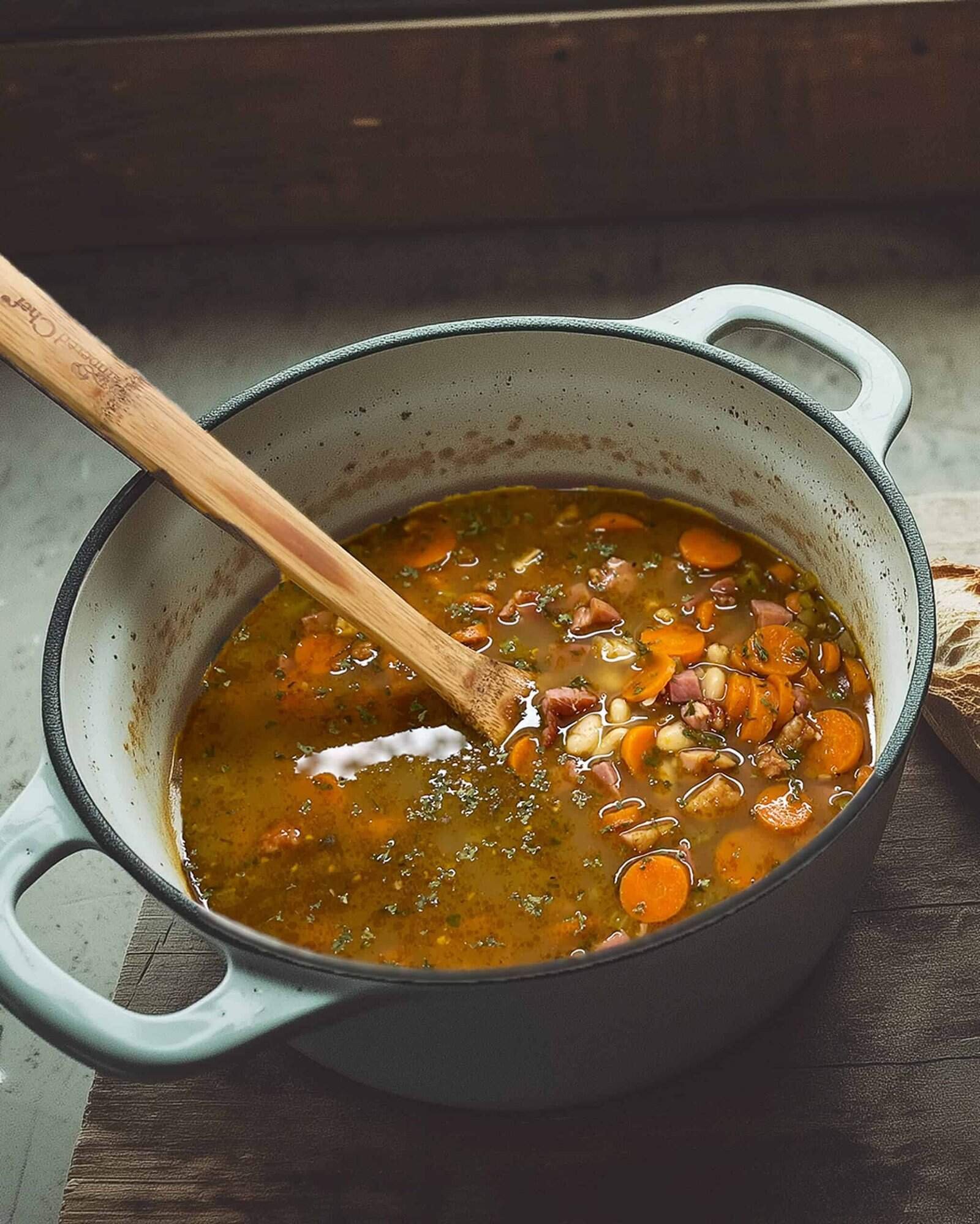 Hearty Ham & Bean Soup
