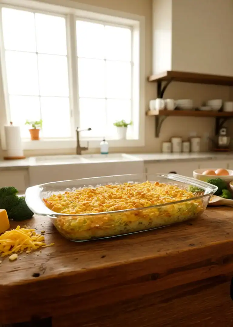 Southern Broccoli Casserole