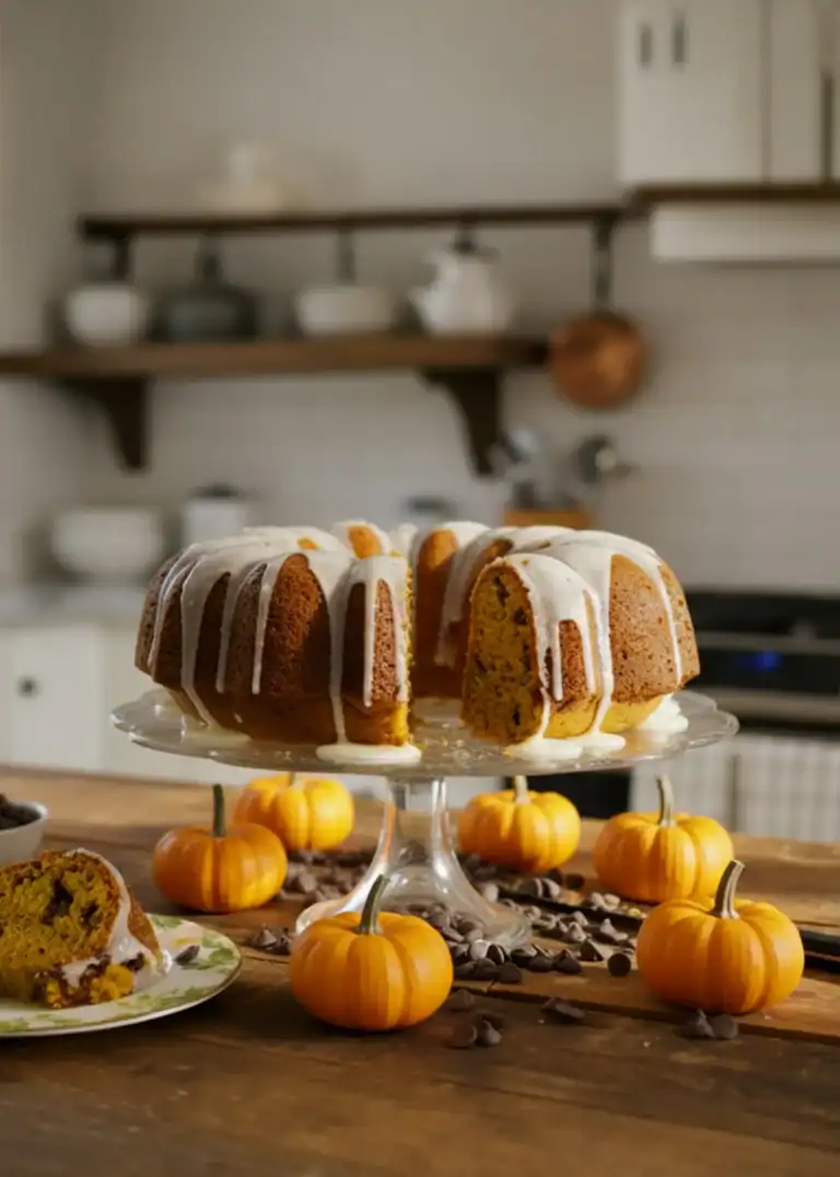 Pumpkin Chocolate Chip Cake