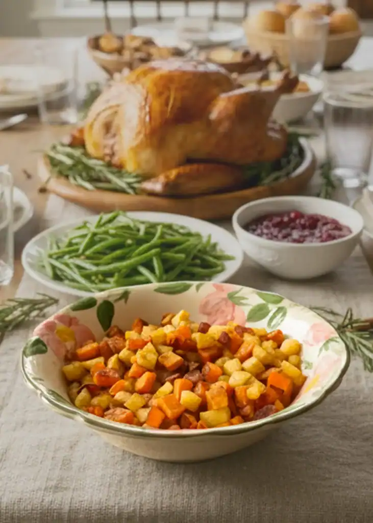 Sweet Potato Apple Hash