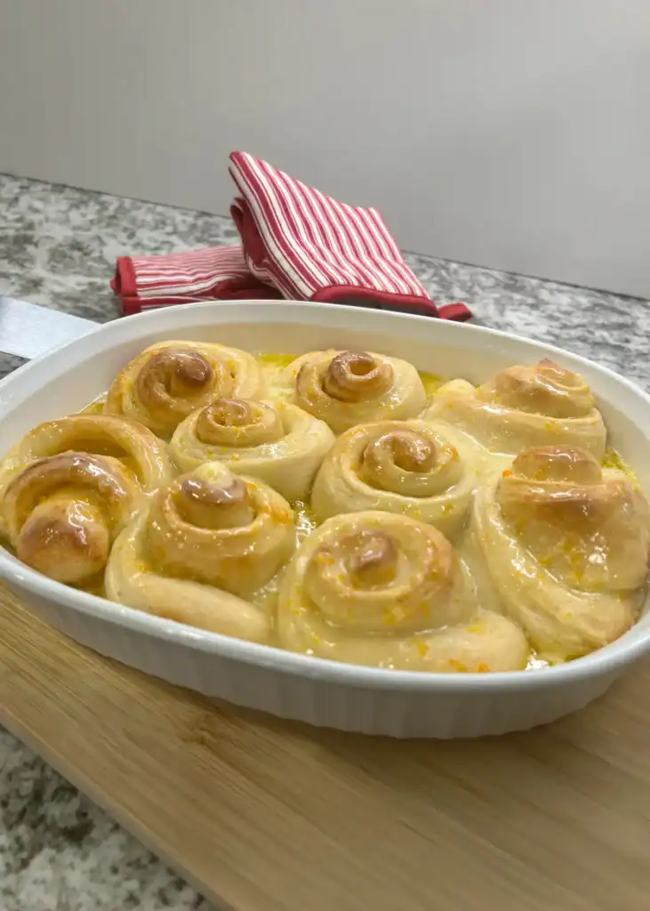 Homemade Orange Rolls