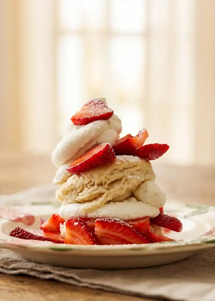 Strawberry Shortcake Biscuits