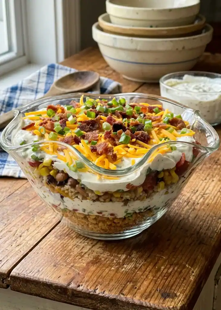 Mexican Cornbread Salad