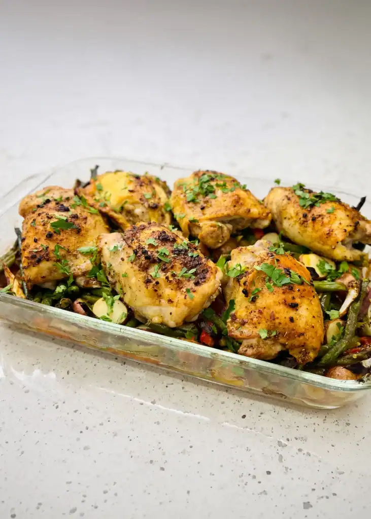 One-Pan Chicken and Veggies