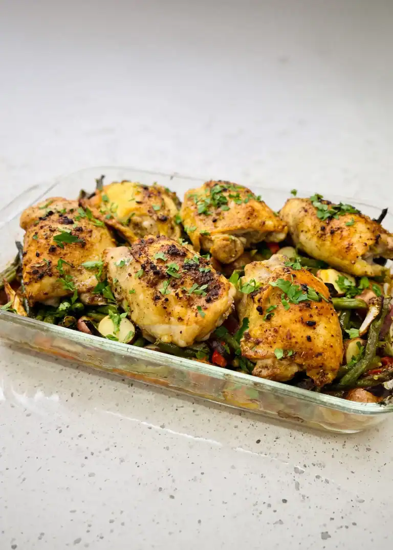 One-Pan Chicken and Veggies