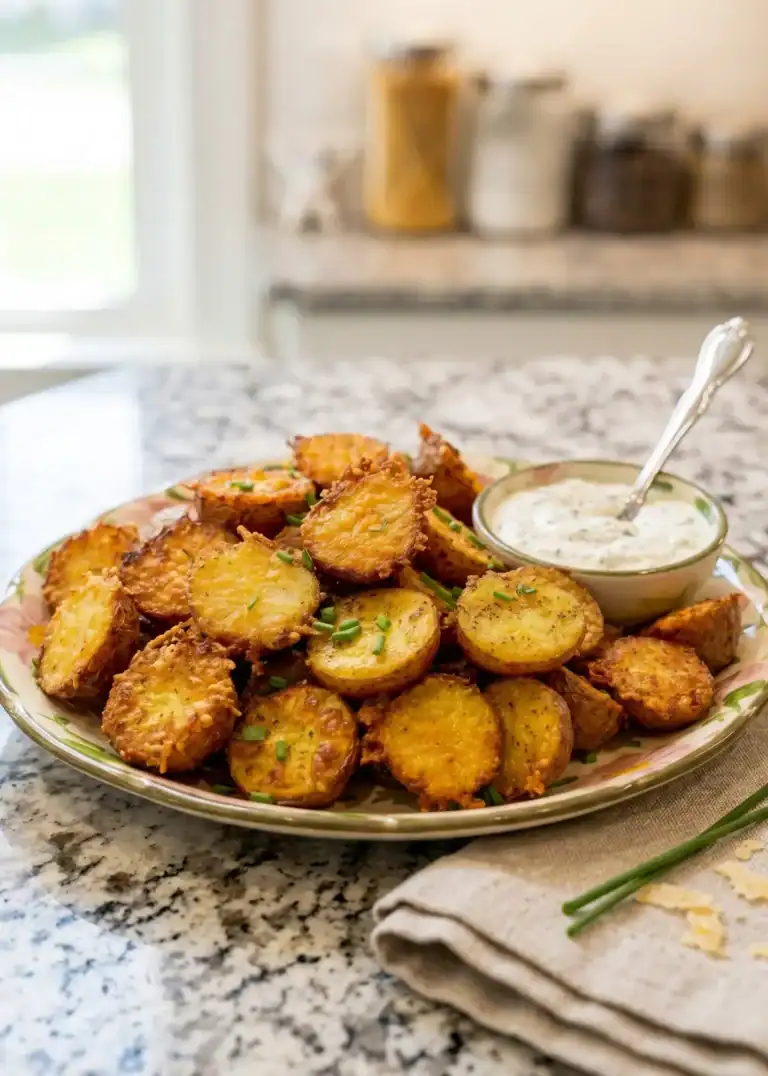 Crispy Parmesan Potatoes (With the Best Crunchy Crust)