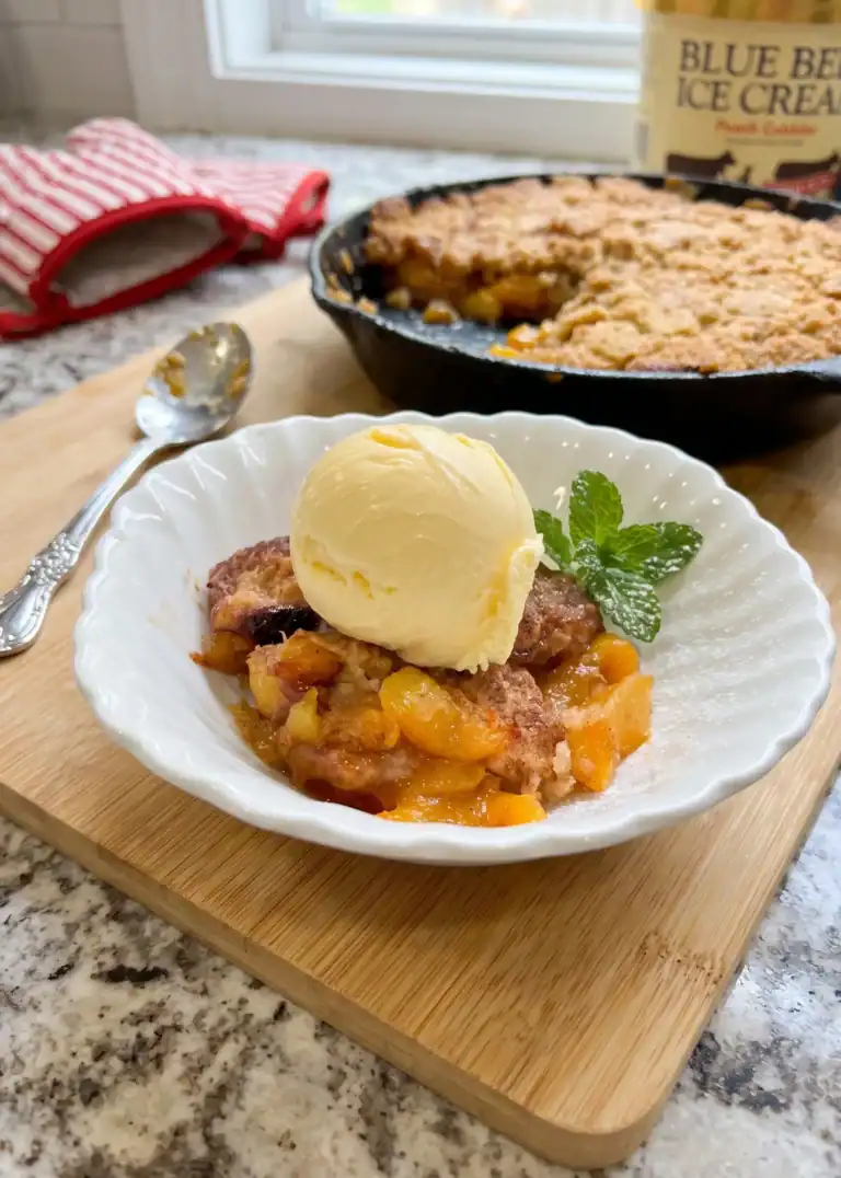 Southern Peach Cobbler