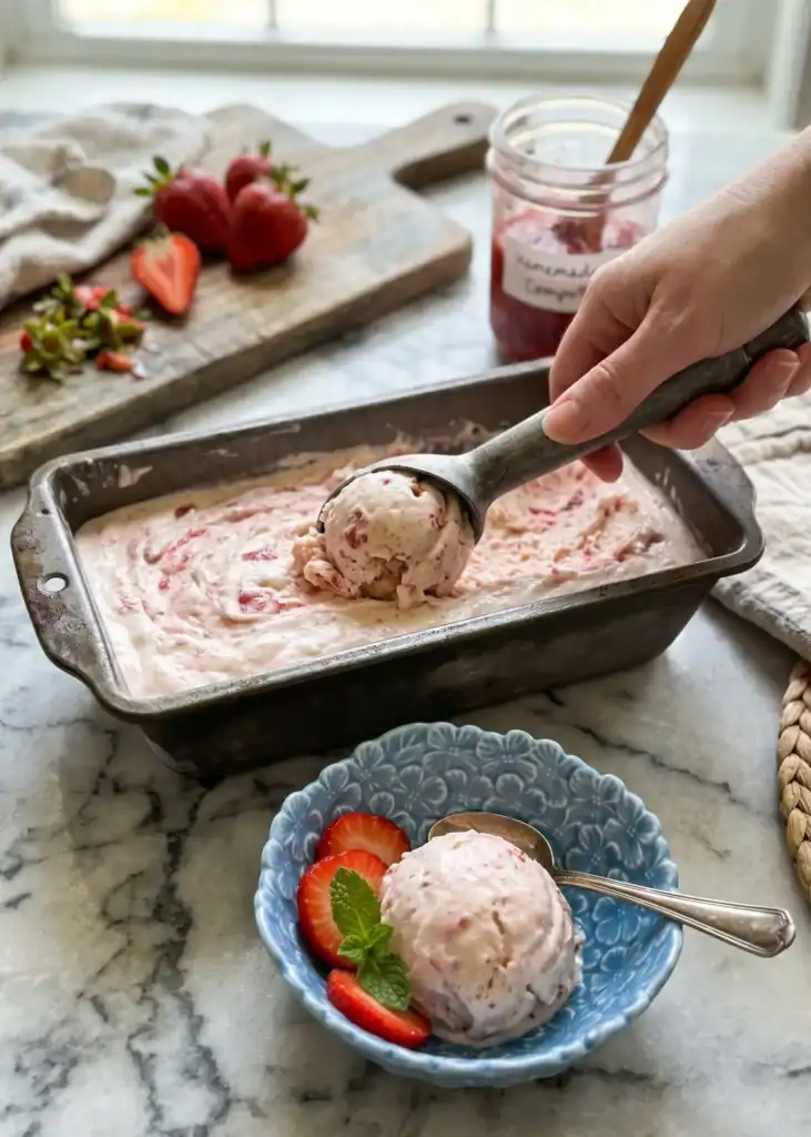 Homemade Ice Cream Without an Ice Cream Freezer (Two Flavors, One Simple Base)