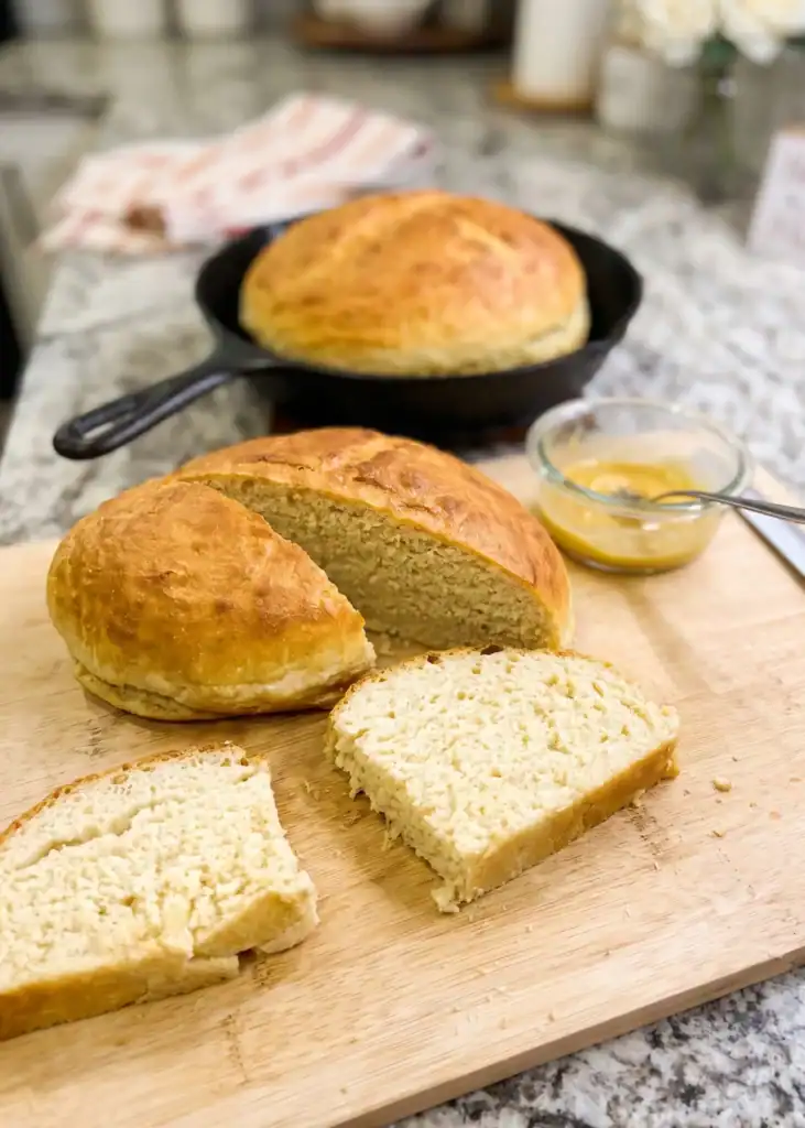 Homemade Cast Iron Skillet Bread