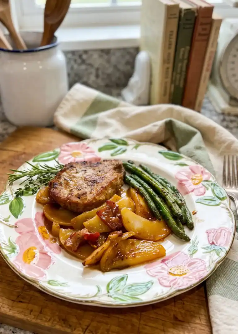 Pork Chops With Apples — The One Skillet Fall Dinner