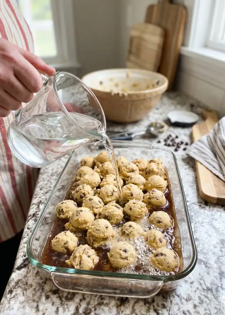 Chocolate Chip Cookie Cobbler