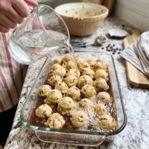 Chocolate Chip Cookie Cobbler